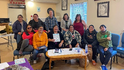 Participants from the first annual Diabetes Self-Management Journey in Natuashish.